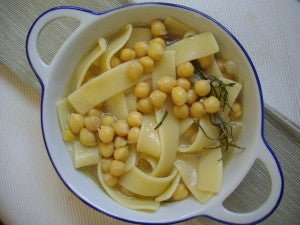 LAGANE E CECI - PIATTO DI TRADIZIONE - La Bottega di Forte