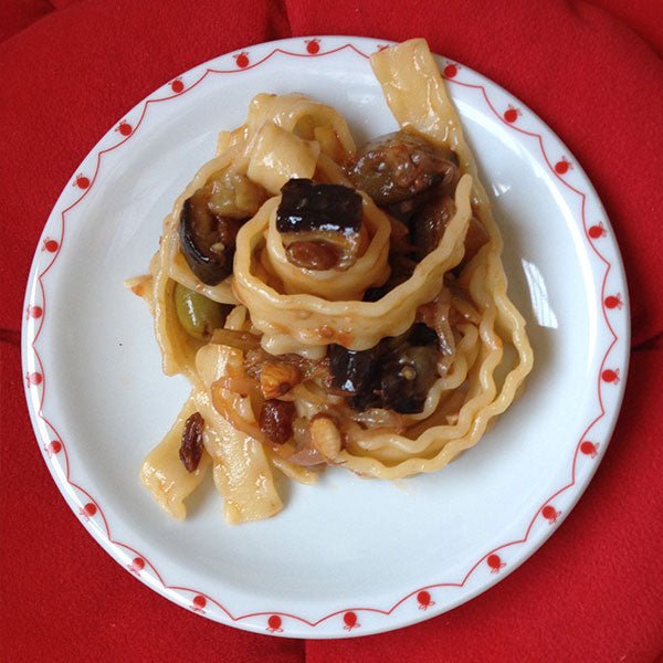 RICCIARELLE ALLA CAPONATA SICILIANA - La Bottega di Forte